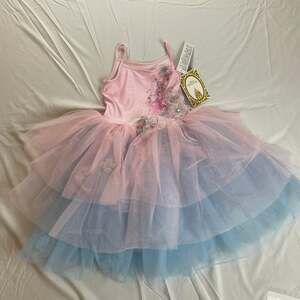 Disney Aurora Leotard Tutu Dress for Girls - Size 7/8